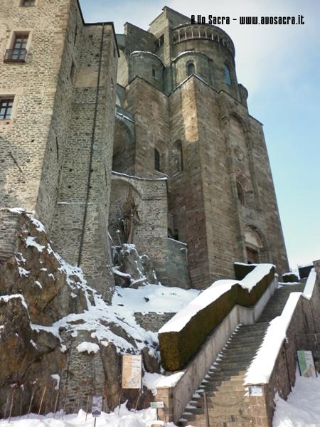 La Sacra innevata, Febbraio 2012