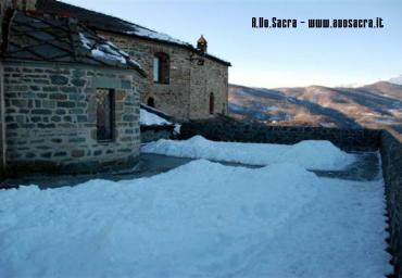 Neve sul terrazzo