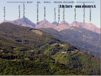 Veduta dal terrazzo - Parco Orsiera Rocciavrè