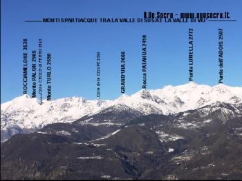 Veduta dal terrazzo - Spartiacque con Valle di Viù 1