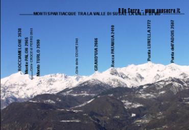 Veduta dal terrazzo - Spartiacque con Valle di Viù 1