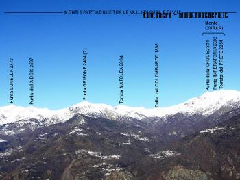 Veduta dal terrazzo - Spartiacque con Valle di Viù 2